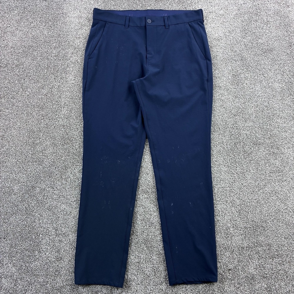 Mizzen Main Pants Mens 33x32 Helmsman Chino Performance Wicking Lightweight Slim